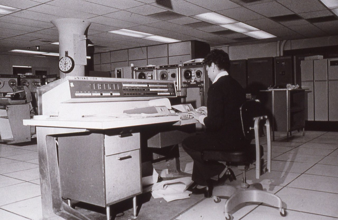 UNIVAC 1108 mainframe at the U.S. Census Bureau